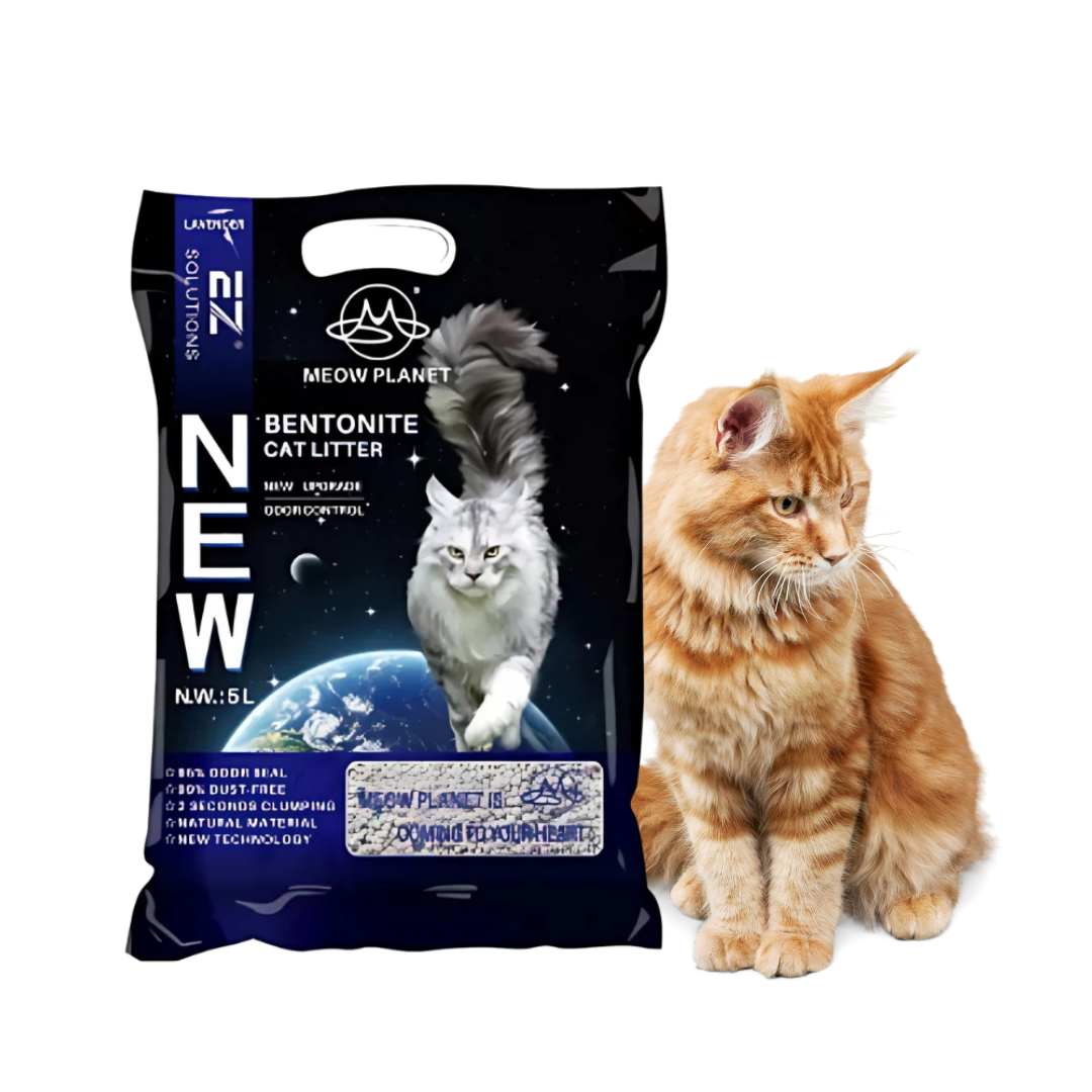 Meow Planet Bentonite Cat Litter-15L/10L/25L