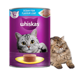 Whiskas Ocean Fish Flavour Canned-400gram (Wet)