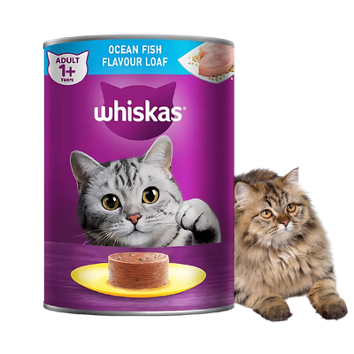 Whiskas Ocean Fish Flavour Canned-400gram (Wet)