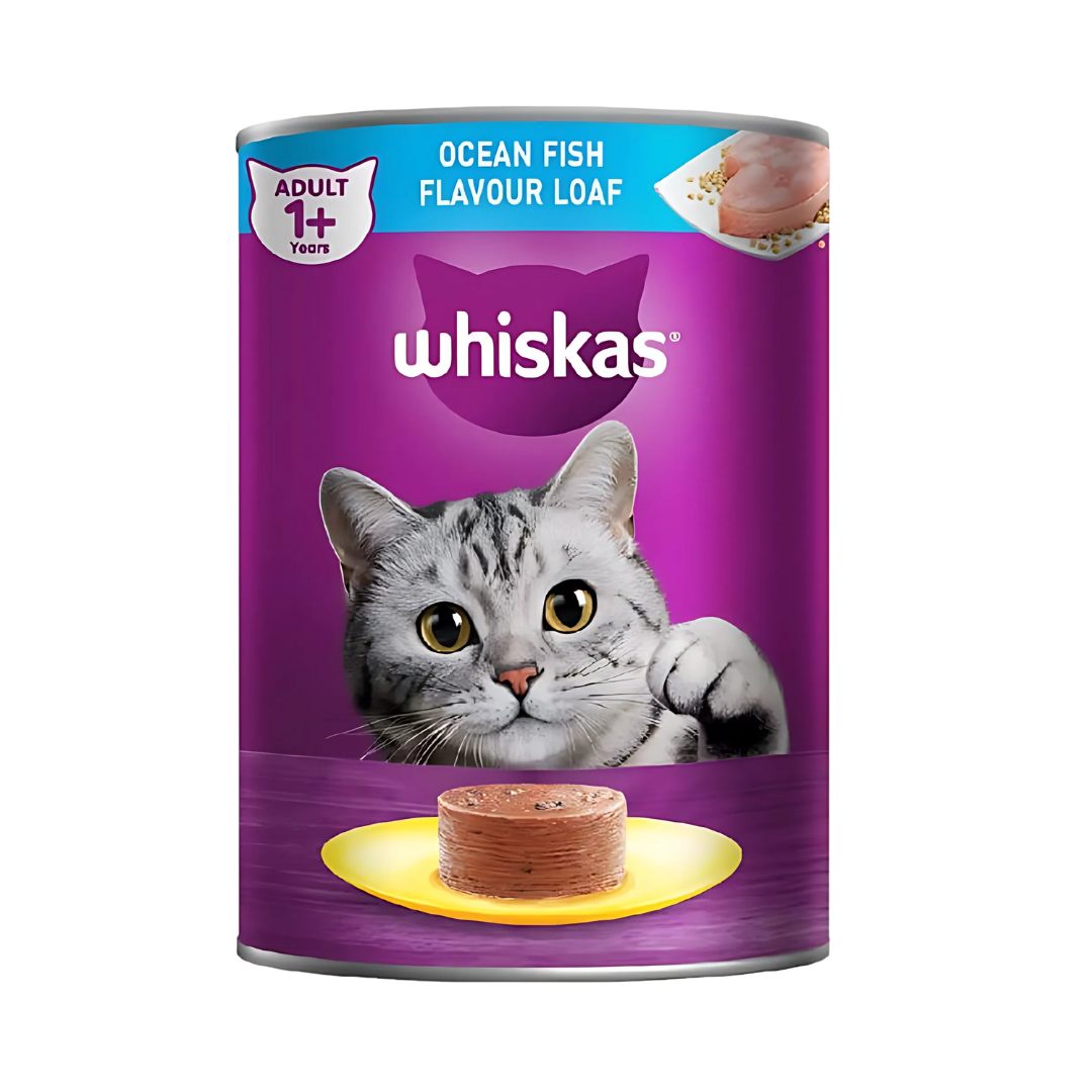 Whiskas Ocean Fish Flavour Canned-400gram (Wet)