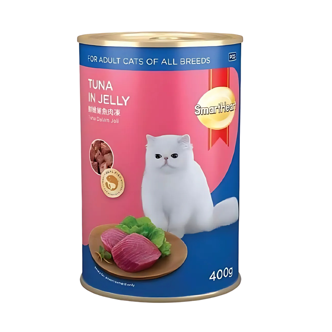 SmartHeart Tuna in Jelly Flavor-400g (Wet)