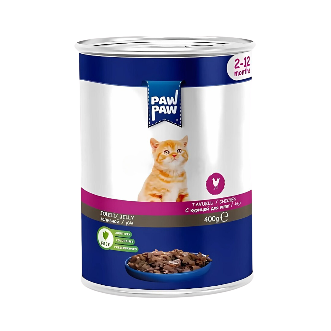 Paw Paw Kitten Chicken in Jelly Wet Food-400g