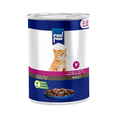 Paw Paw Kitten Chicken in Jelly Wet Food-400g