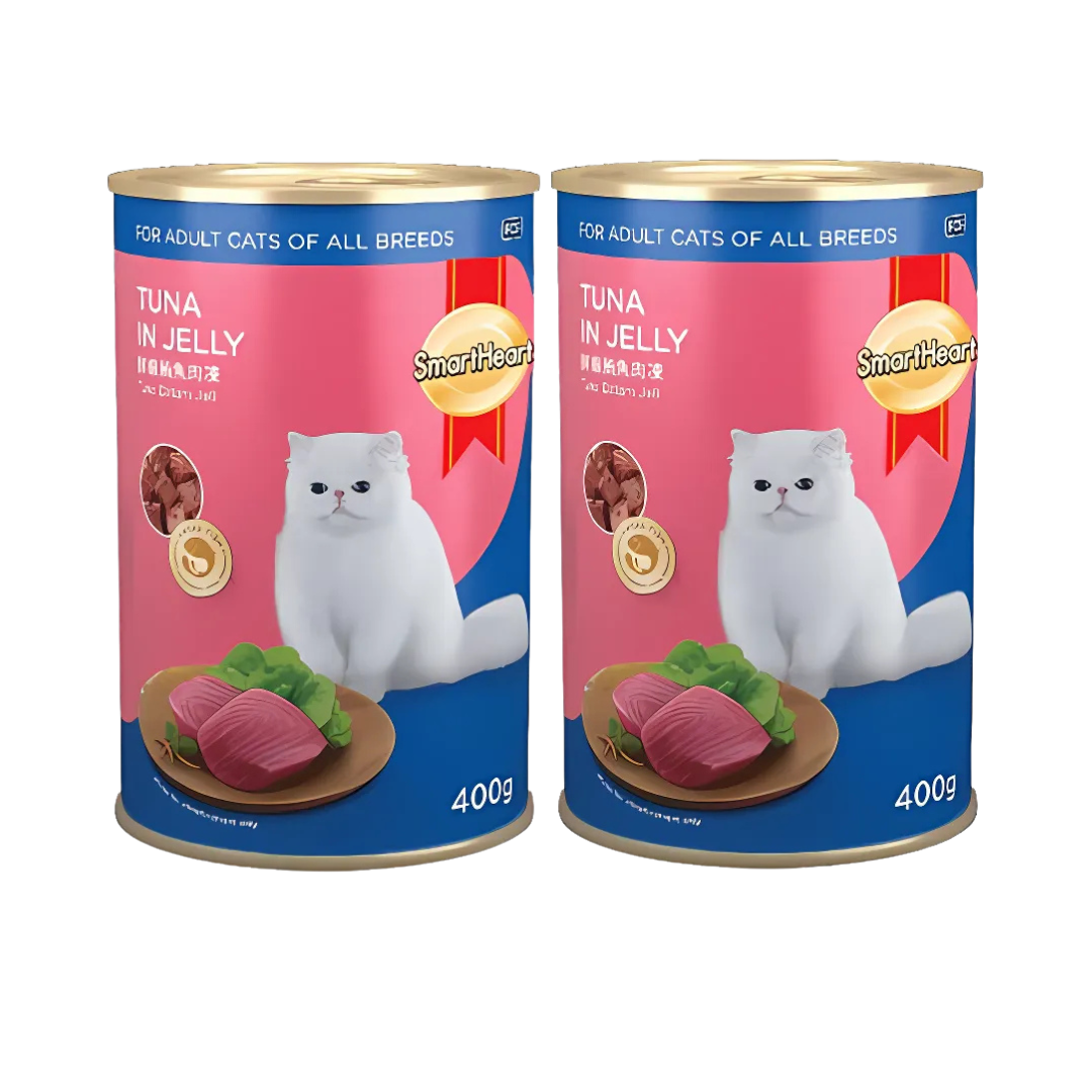 SmartHeart Tuna in Jelly Flavor-400g (Wet)