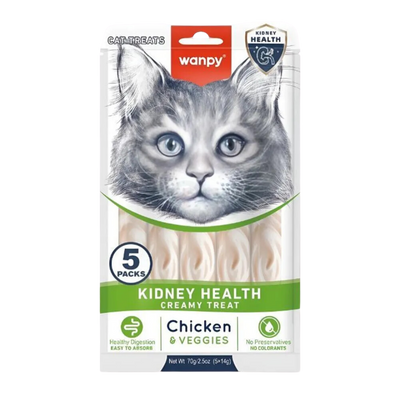 Wanpy Kidney Health  Chicken & Veggies Flavor (5*1pack)