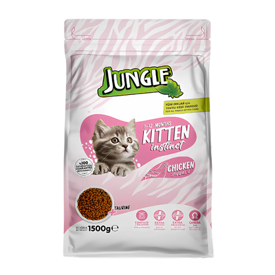 Jungle Chicken Kitten Cat Food -500g/1.5kg (Dry)