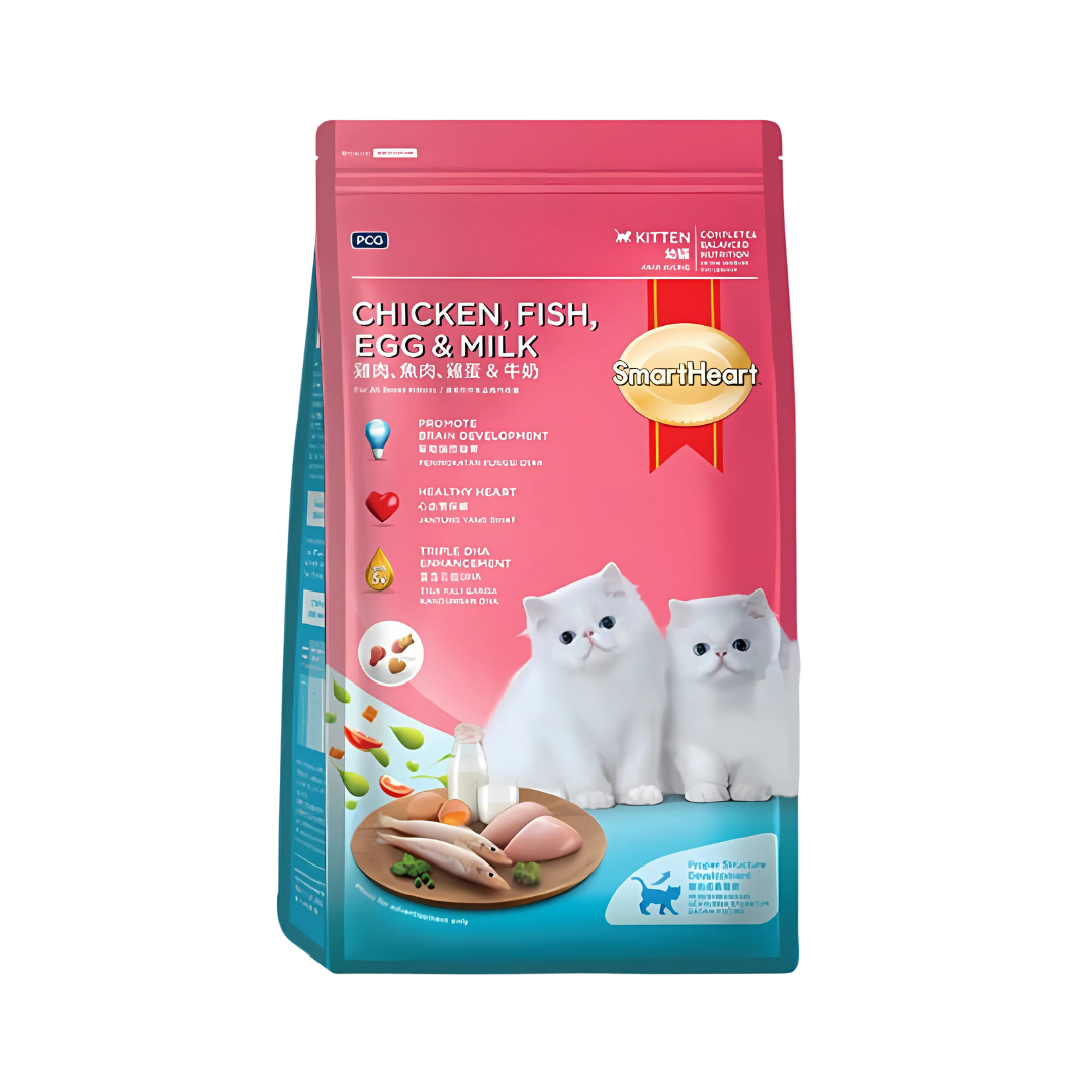 Smartheart Chicken, Fish, Egg & Milk Flavor- 1.1kg (Dry)